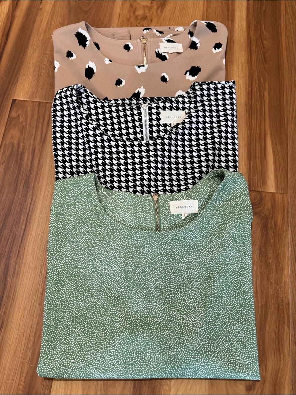 Bundle of 3 - Melloday Dress Tops - Size Large